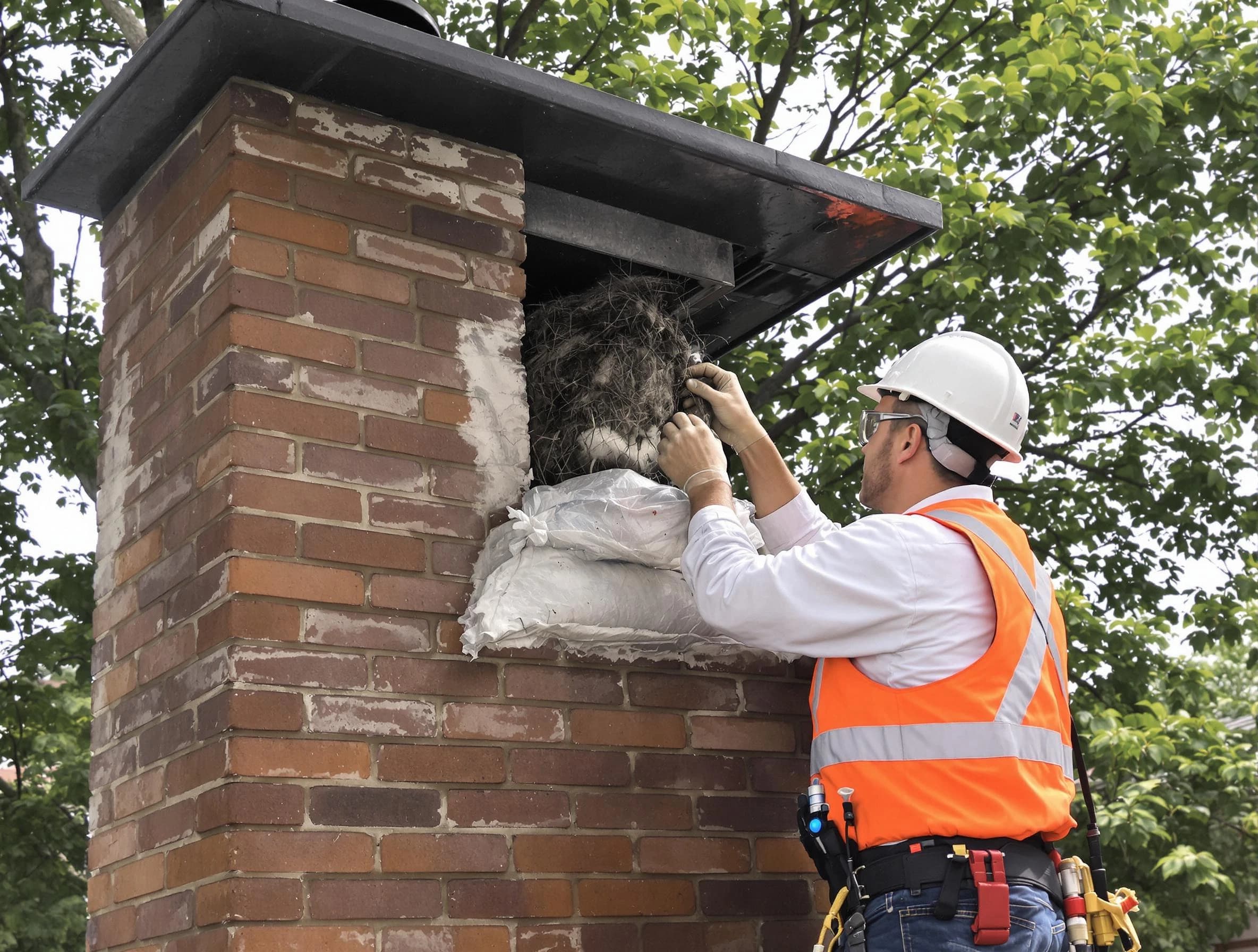Humane removal of debris and animals by Johnstown Chimney Sweep in Johnstown, CO