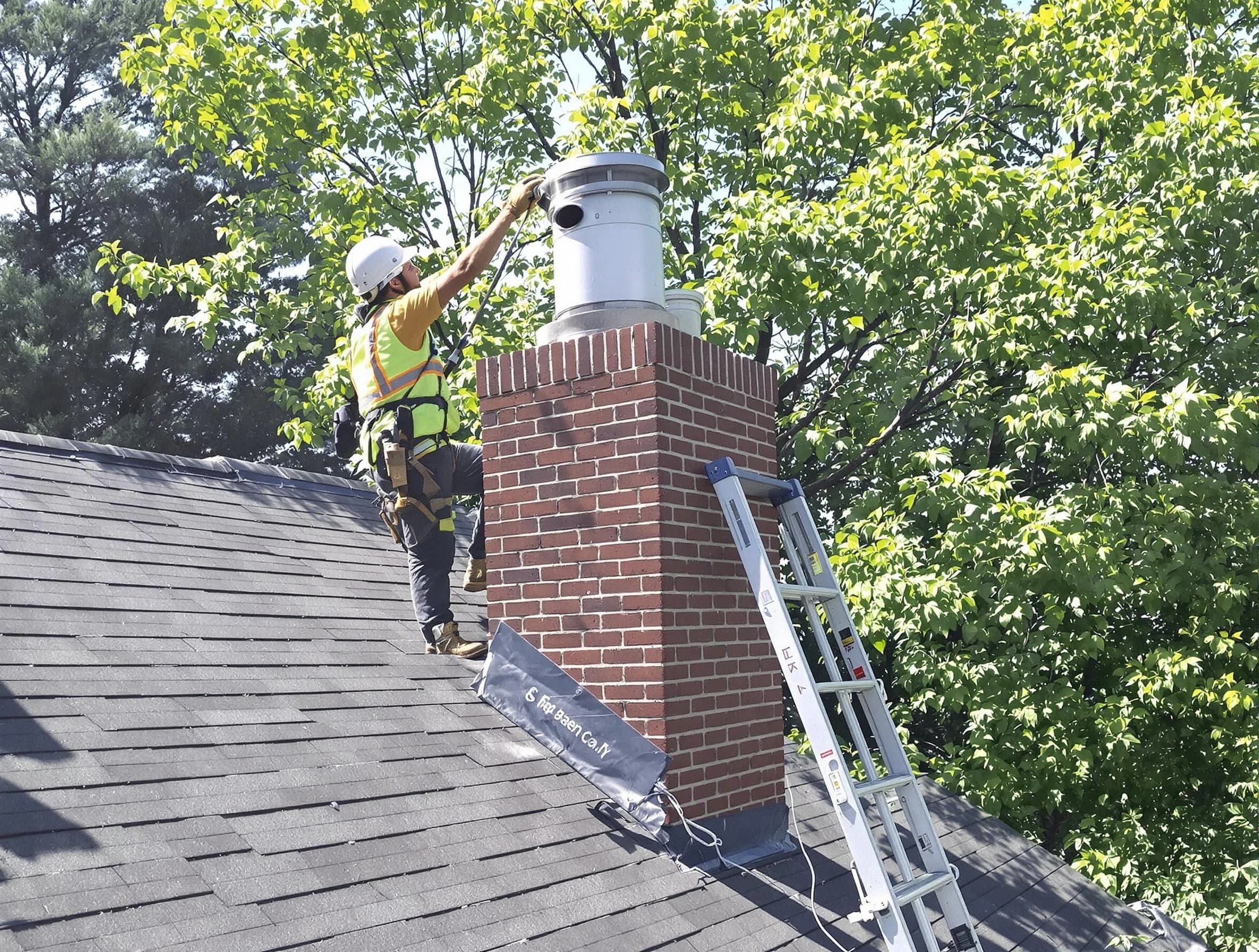 Chimney liner inspection by Johnstown Chimney Sweep in Johnstown, CO