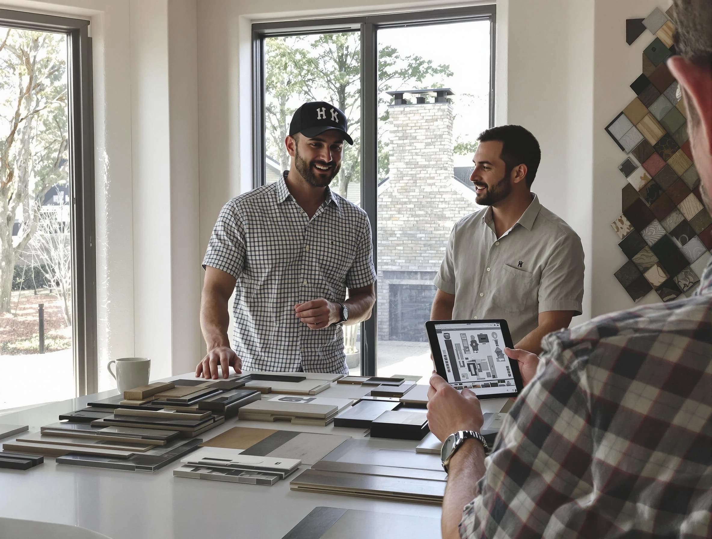 Johnstown Chimney Sweep remodeling a chimney and fireplace in Johnstown, CO