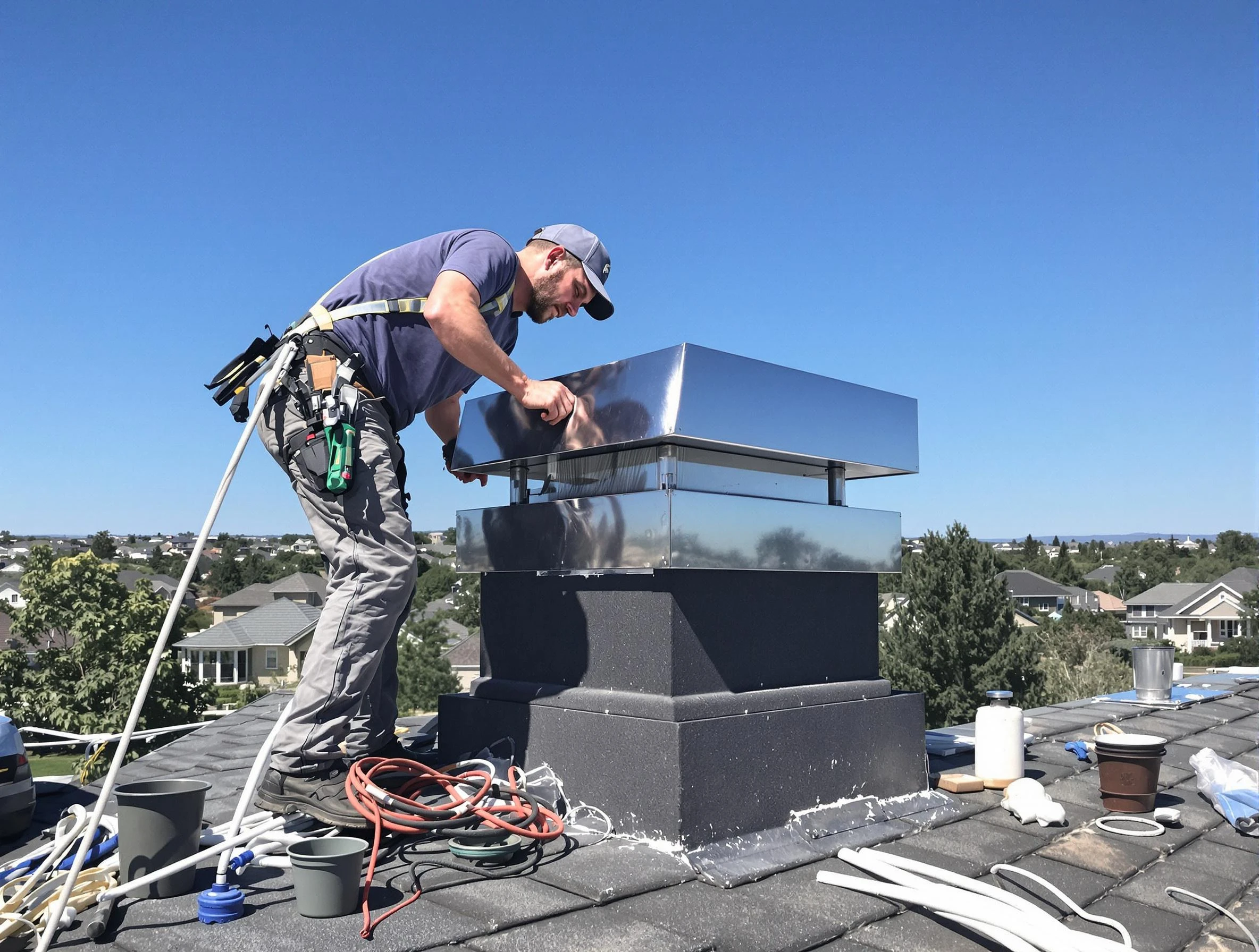 Chimney Cap Services service in Johnstown, CO