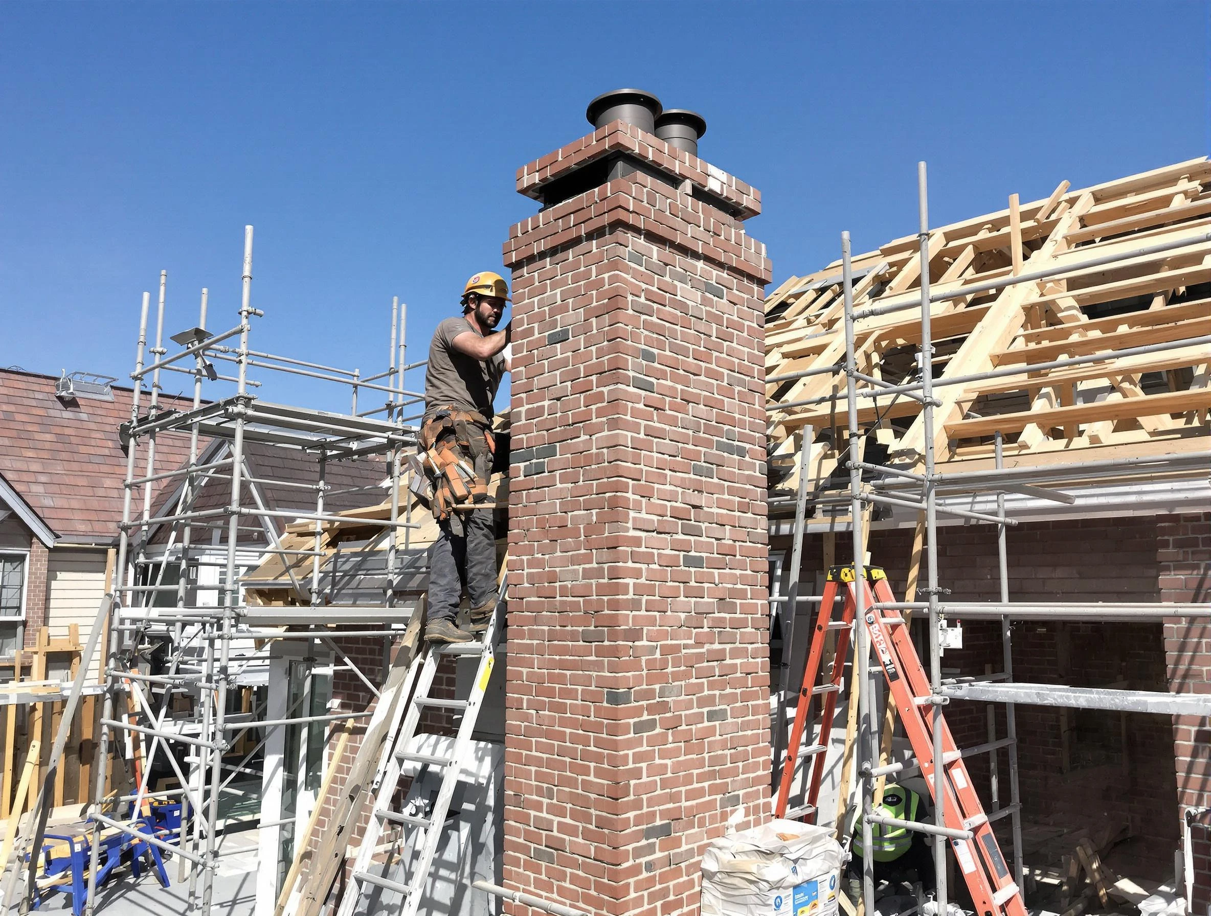 New chimney installation completed by Johnstown Chimney Sweep in Johnstown, CO