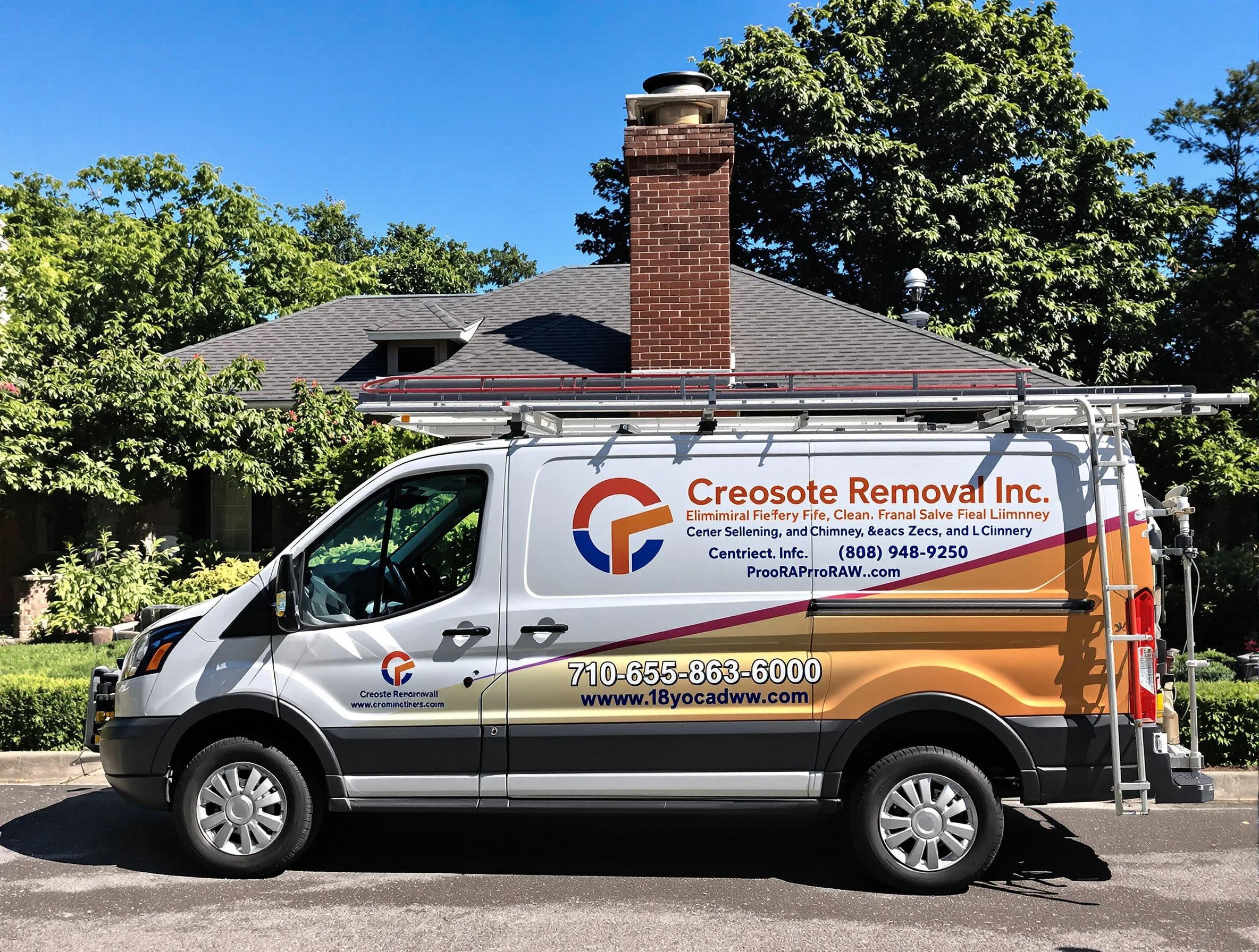 Johnstown Chimney Sweep technician removing creosote safely in Johnstown, CO
